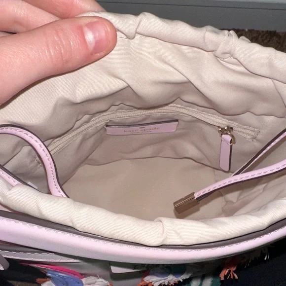 Kate Spade Pink Bag with Parrot Design - Picture 5 of 7